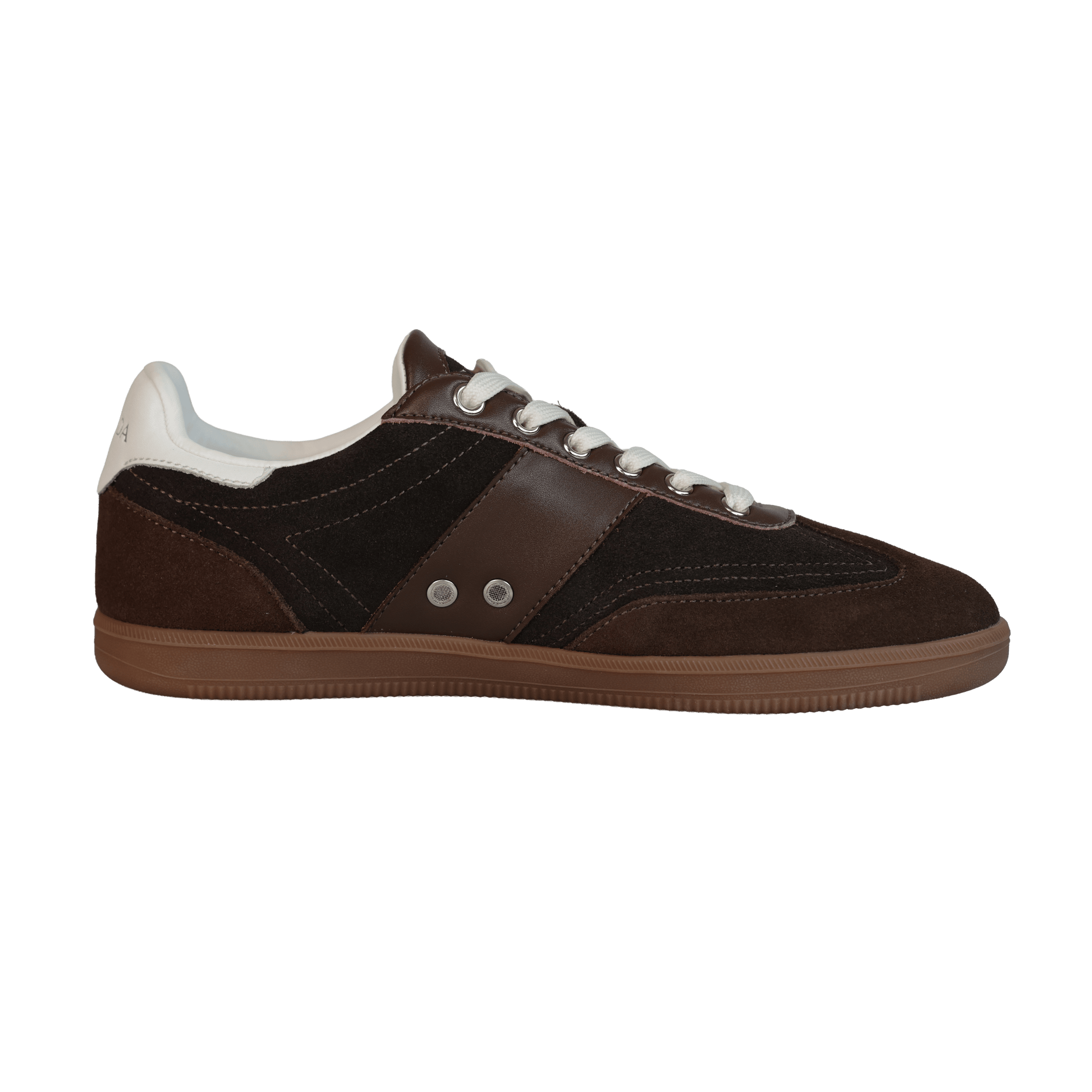 Flat Sole Sneaker in Suede Leather - Gisada.com