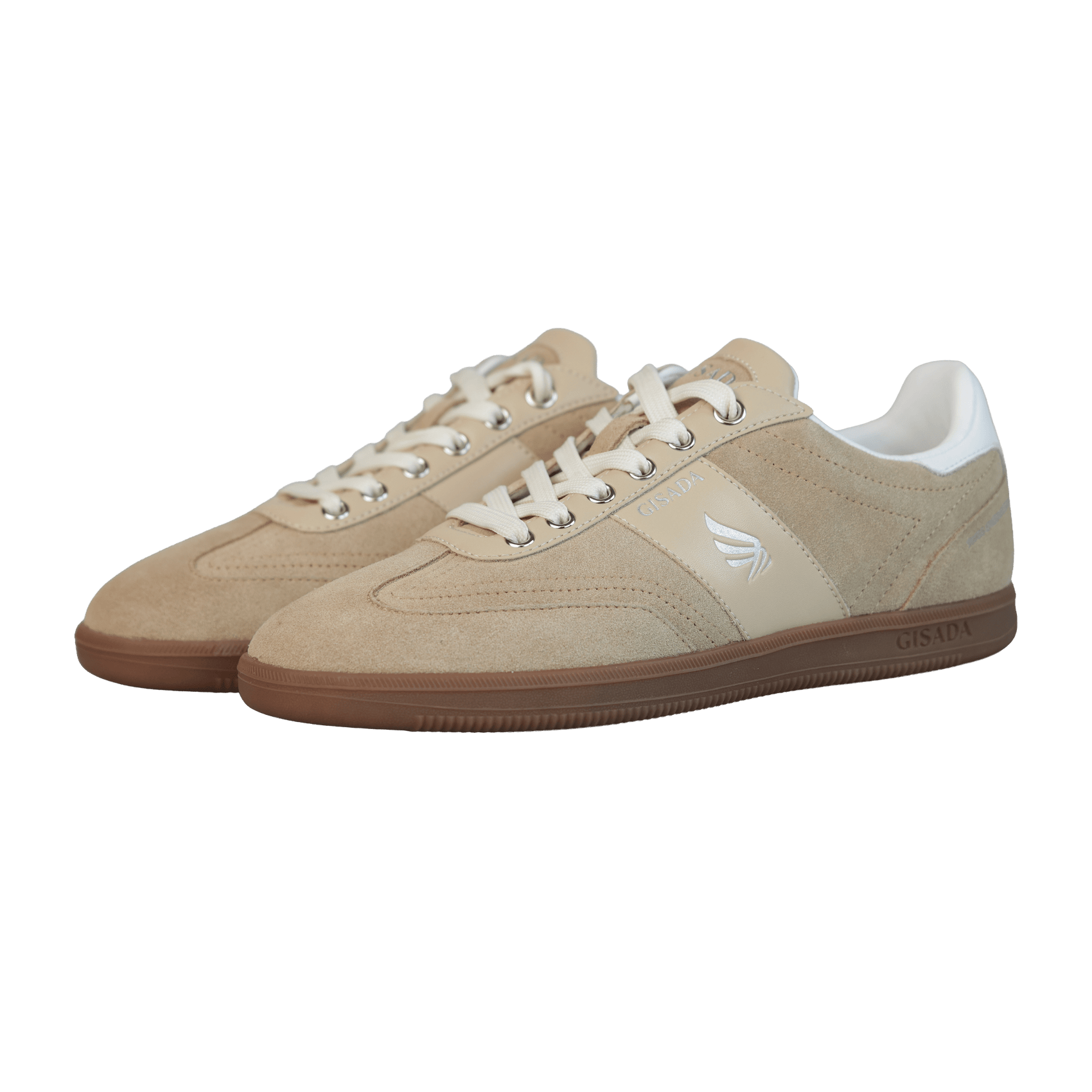 Flat Sole Sneaker in Suede Leather - Gisada.com