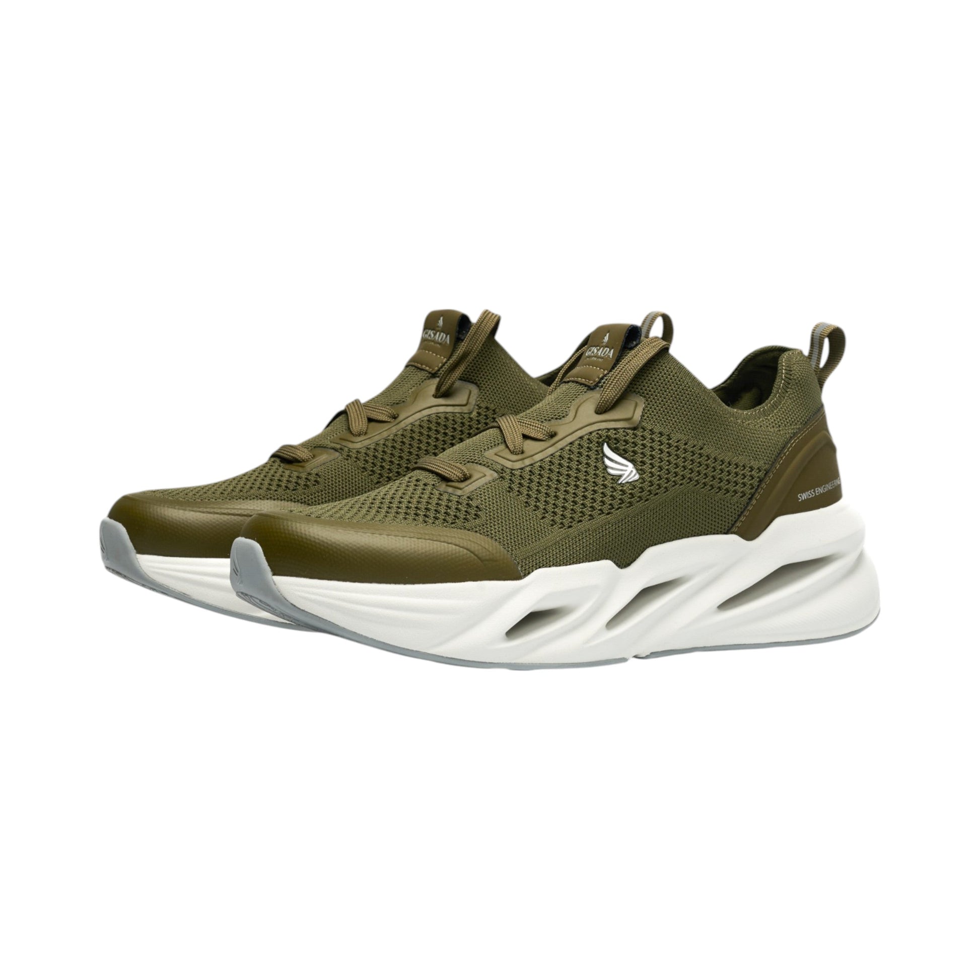 Gisada Knit Runner High Sneakers - Gisada.com