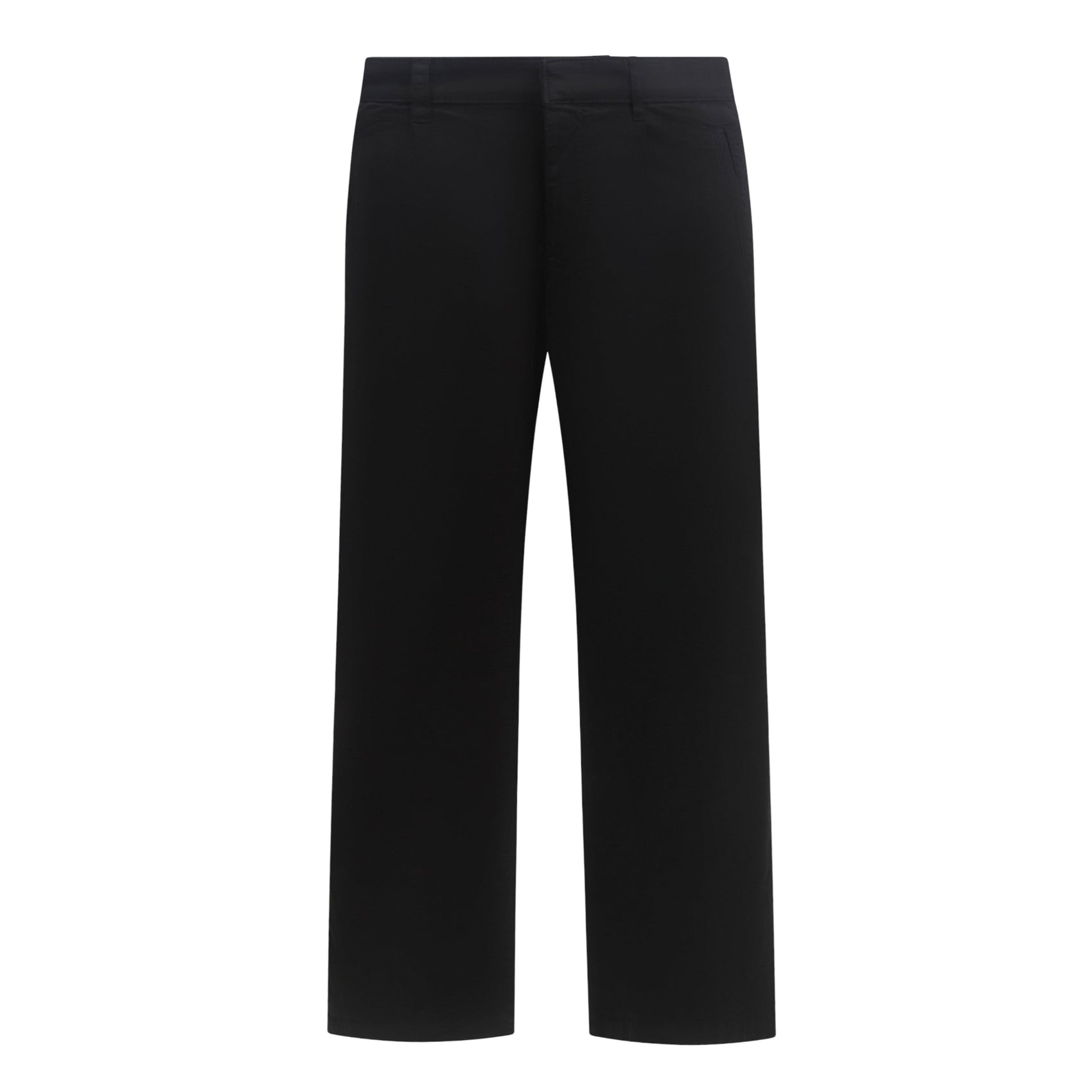 Large Tapered Chino With Mini Label Patch on Back Pocket - Gisada.com