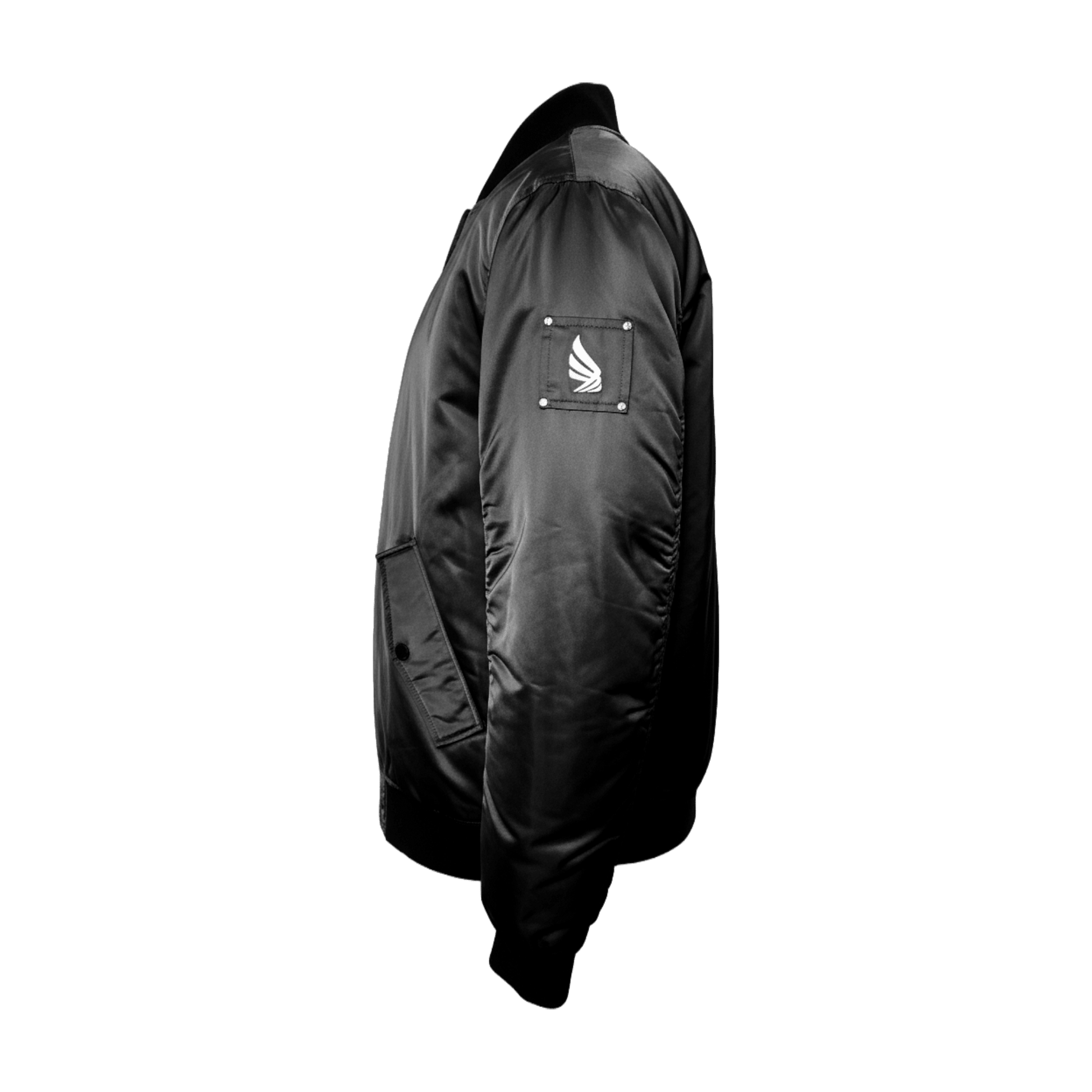 Midnight Down‑Filled Technical Bomber Jacket - Gisada.com