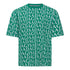 Oversized T-Shirt in Heavy Cotton with Allover Print - Gisada.com
