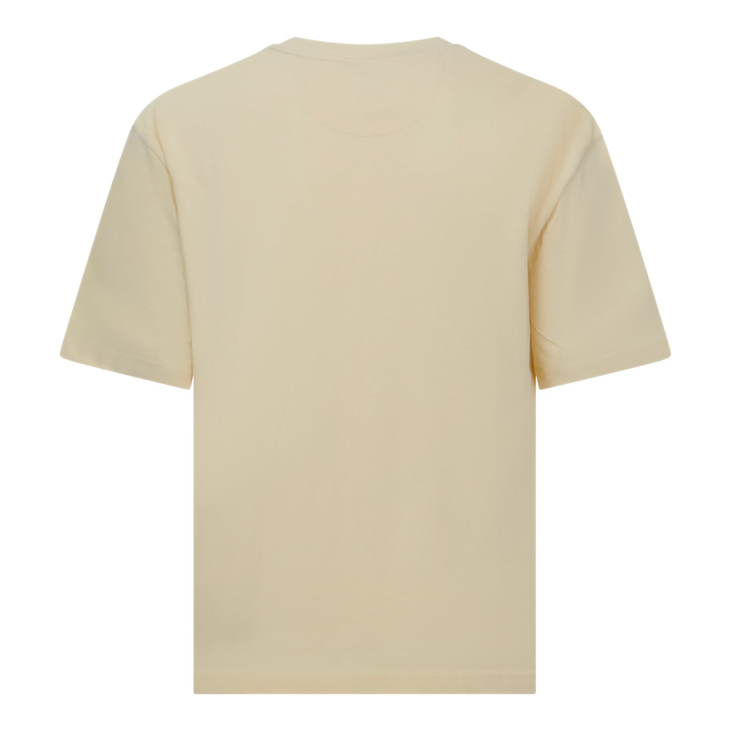 Oversized T-Shirt in Heavy Cotton with College Print - Gisada.com