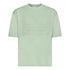 Oversized T-Shirt in Heavy Cotton with Embossed Logo - Gisada.com