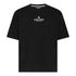 Oversized T-Shirt in Heavy Cotton with Small Central Printed Logo - Gisada.com