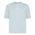 Oversized T-Shirt in Heavy Cotton with Small Central Printed Logo - Gisada.com