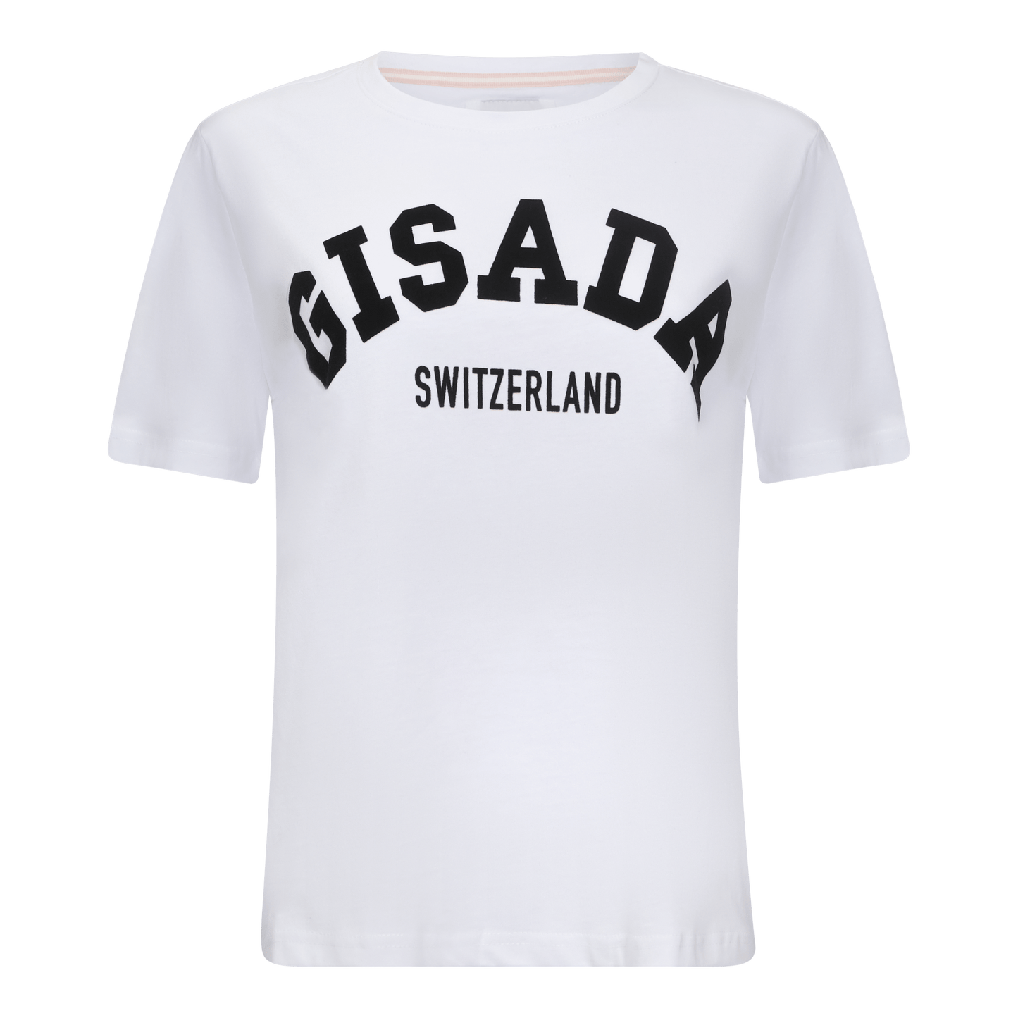 Oversized T-Shirt in Jersey Cotton with Flock Print - Gisada.com