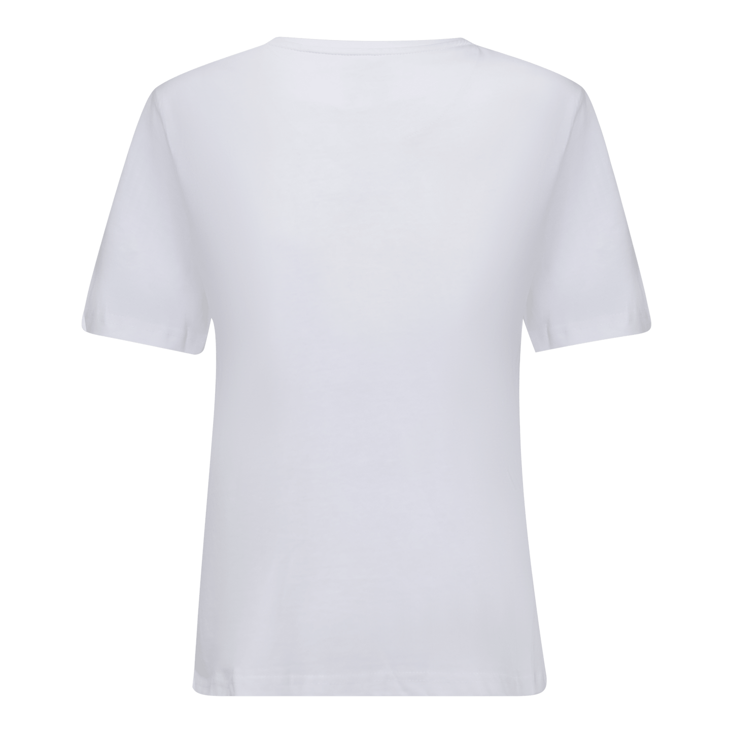 Oversized T-Shirt in Jersey Cotton with Small Silicon Logo - Gisada.com