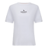 Oversized T-Shirt in Jersey Cotton with Small Silicon Logo - Gisada.com