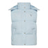 Puffer Gilet with Detachable Hood and Logo Print - Gisada.com