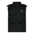 Puffer Gilet with Detachable Hood and Logo Print - Gisada.com