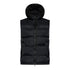 Puffer Gilet with Logo Patch on Back - Gisada.com
