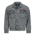 Regular Fit Denim Jacket with Mini Label Patch - Gisada.com