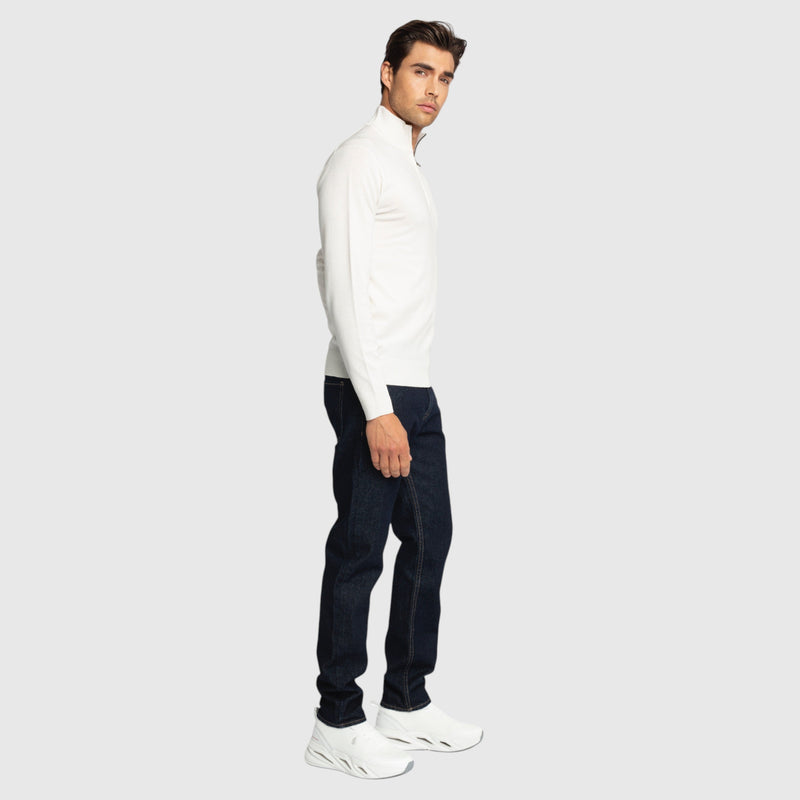 Regular Fit Half Zip Pullover - Gisada.com