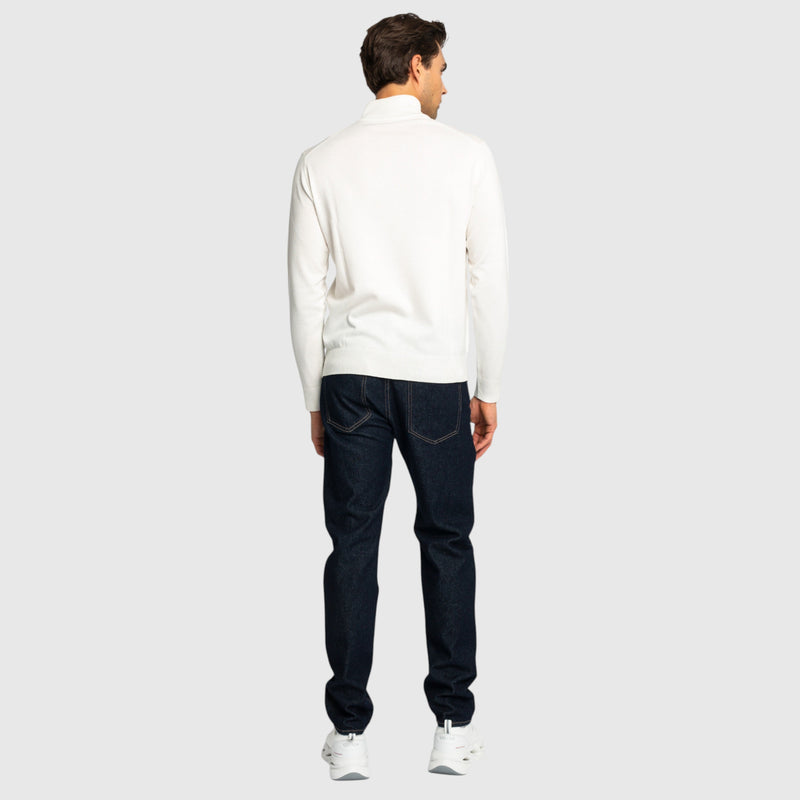 Regular Fit Half Zip Pullover - Gisada.com