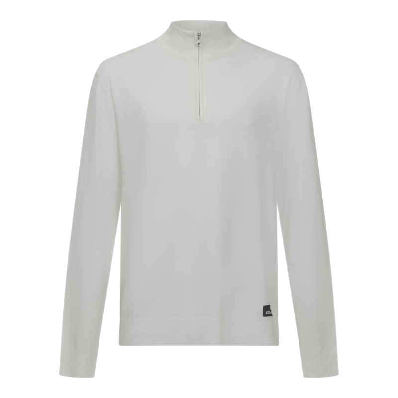 Regular Fit Half Zip Pullover - Gisada.com