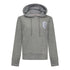 Regular Fit Hoodie in Midweight Cotton with Patch Print - Gisada.com