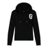 Regular Fit Hoodie in Midweight Cotton with Patch Print - Gisada.com