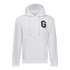 Regular Fit Hoodie in Midweight Cotton with Patch Print - Gisada.com