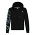 Regular Fit Hoodie in Midweight Cotton with Puff Print - Gisada.com