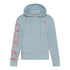 Regular Fit Hoodie in Midweight Cotton with Puff Print - Gisada.com
