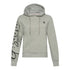 Regular Fit Hoodie in Midweight Cotton with Puff Print - Gisada.com