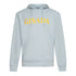 Regular Fit Hoodie in Midweight Cotton with Silicon Print - Gisada.com