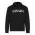 Regular Fit Hoodie in Midweight Cotton with Silicon Print - Gisada.com