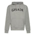 Regular Fit Hoodie in Midweight Cotton with Silicon Print - Gisada.com