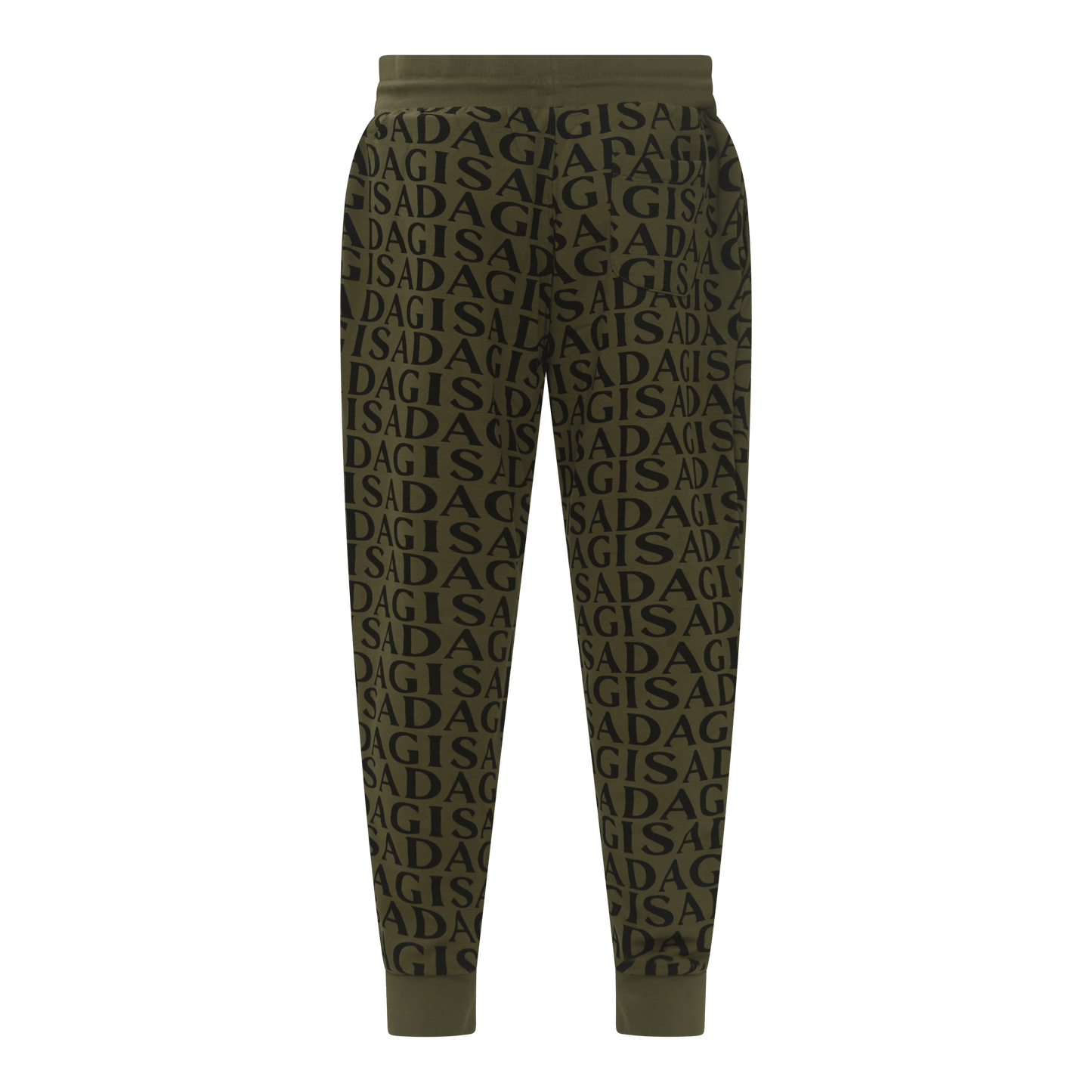 Regular Fit Jogger in Midweight Cotton with Allover Print - Gisada.com