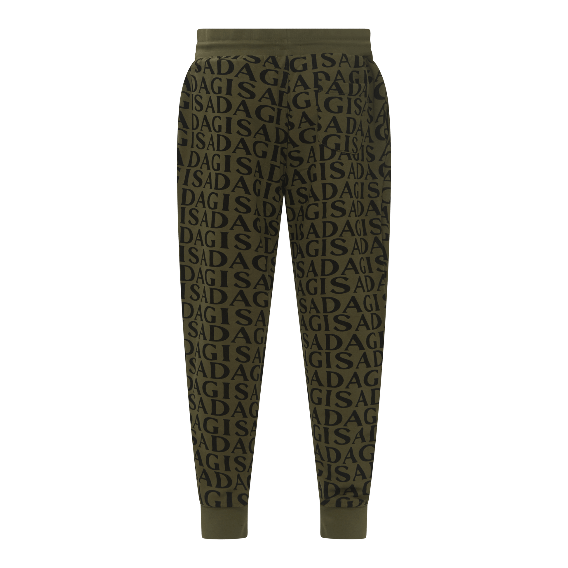 Regular Fit Jogger in Midweight Cotton with Allover Print - Gisada.com