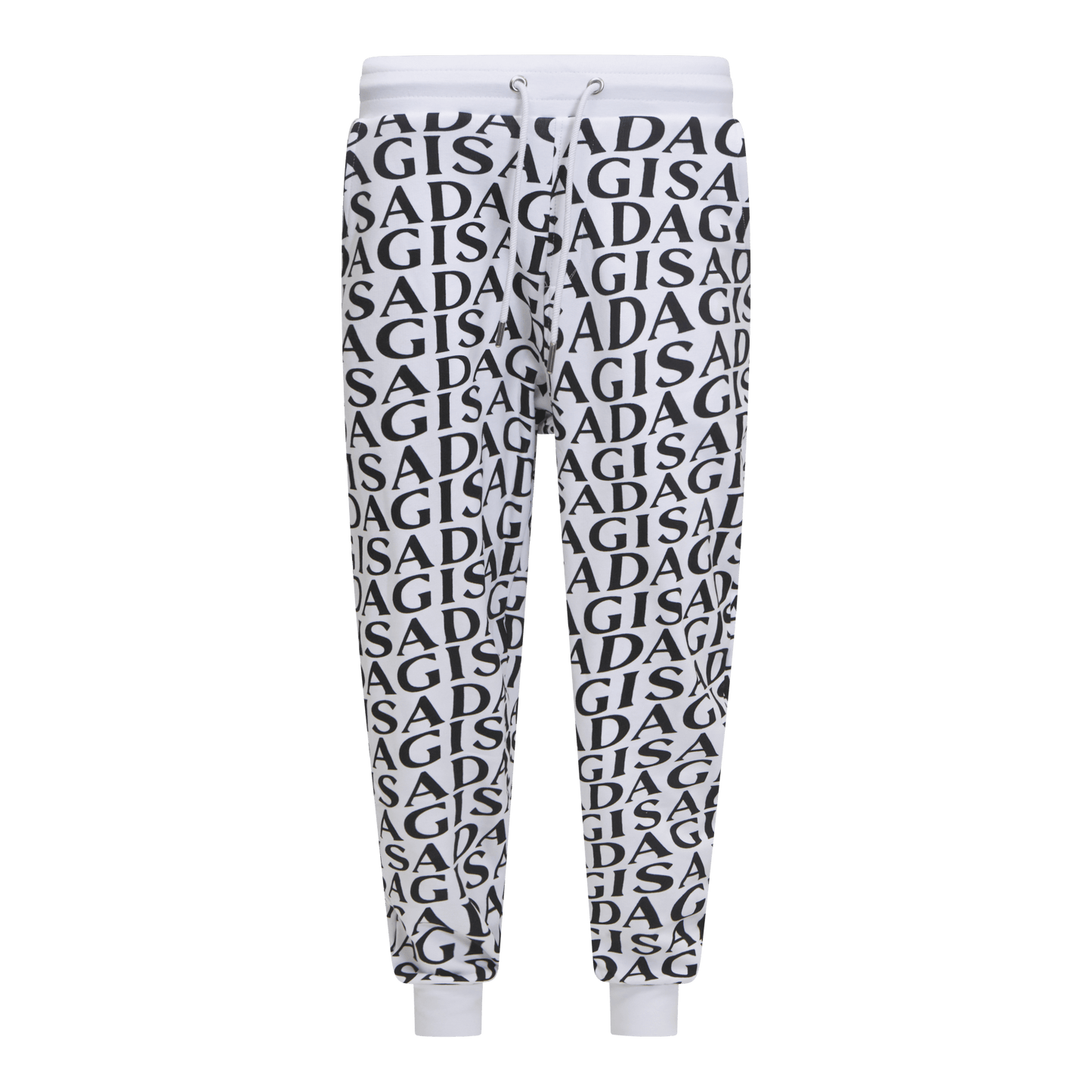 Regular Fit Jogger in Midweight Cotton with Allover Print - Gisada.com