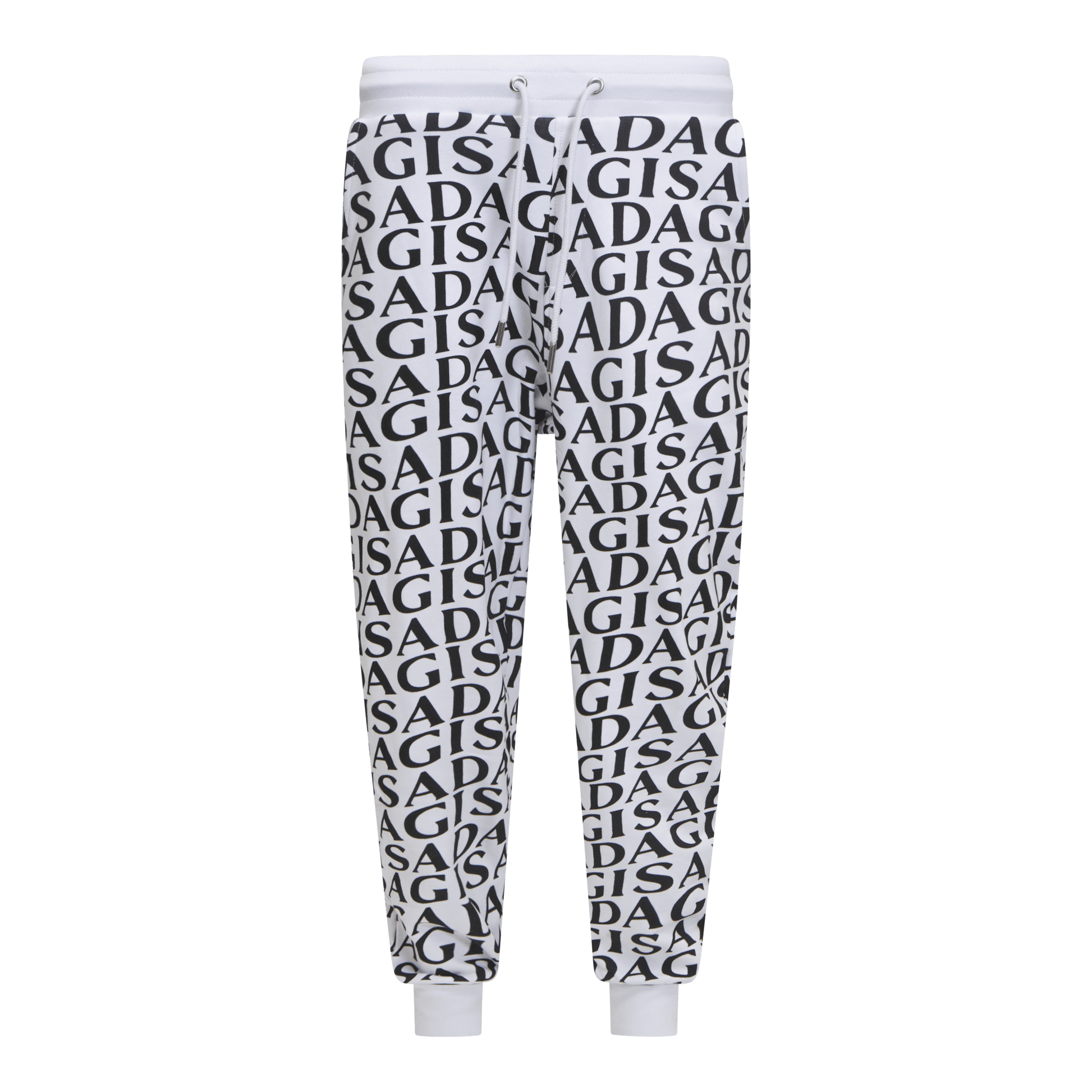 Regular Fit Jogger in Midweight Cotton with Allover Print - Gisada.com