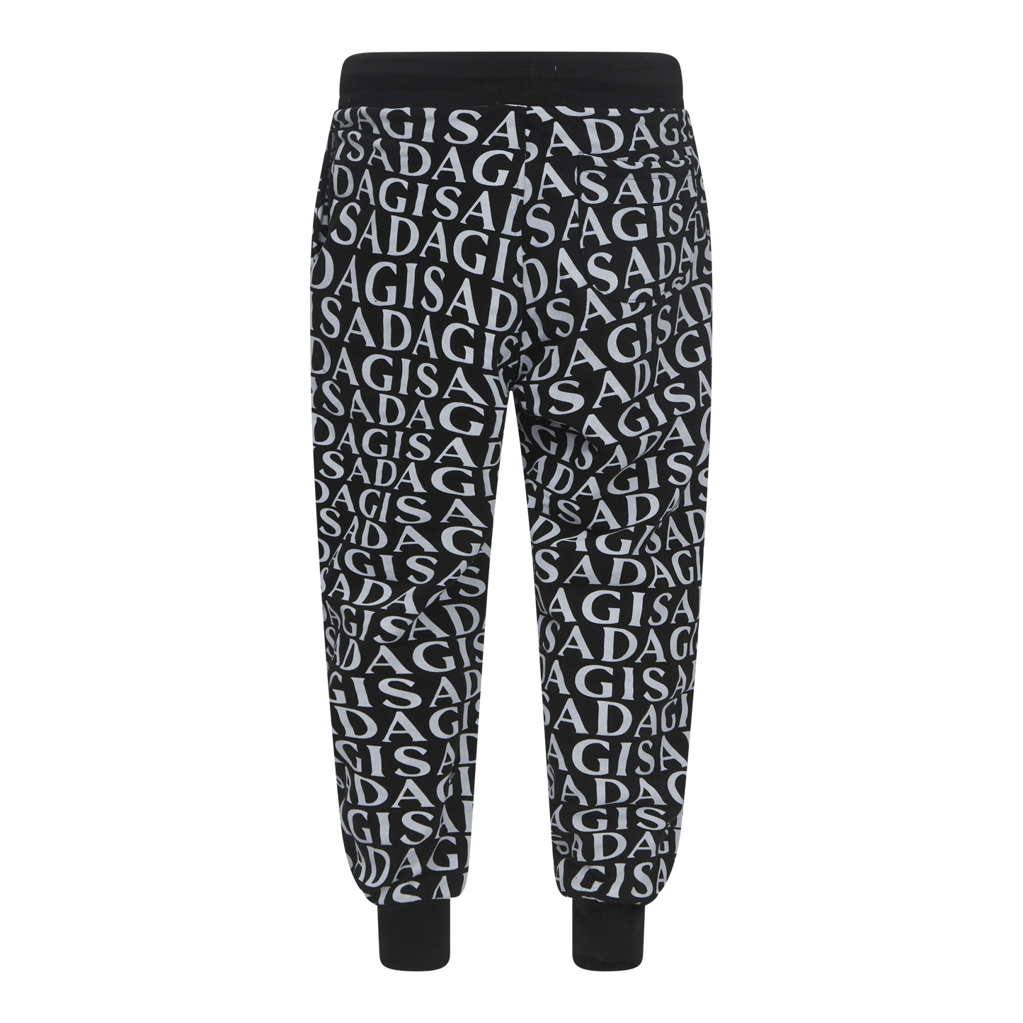 Regular Fit Jogger in Midweight Cotton with Allover Print - Gisada.com