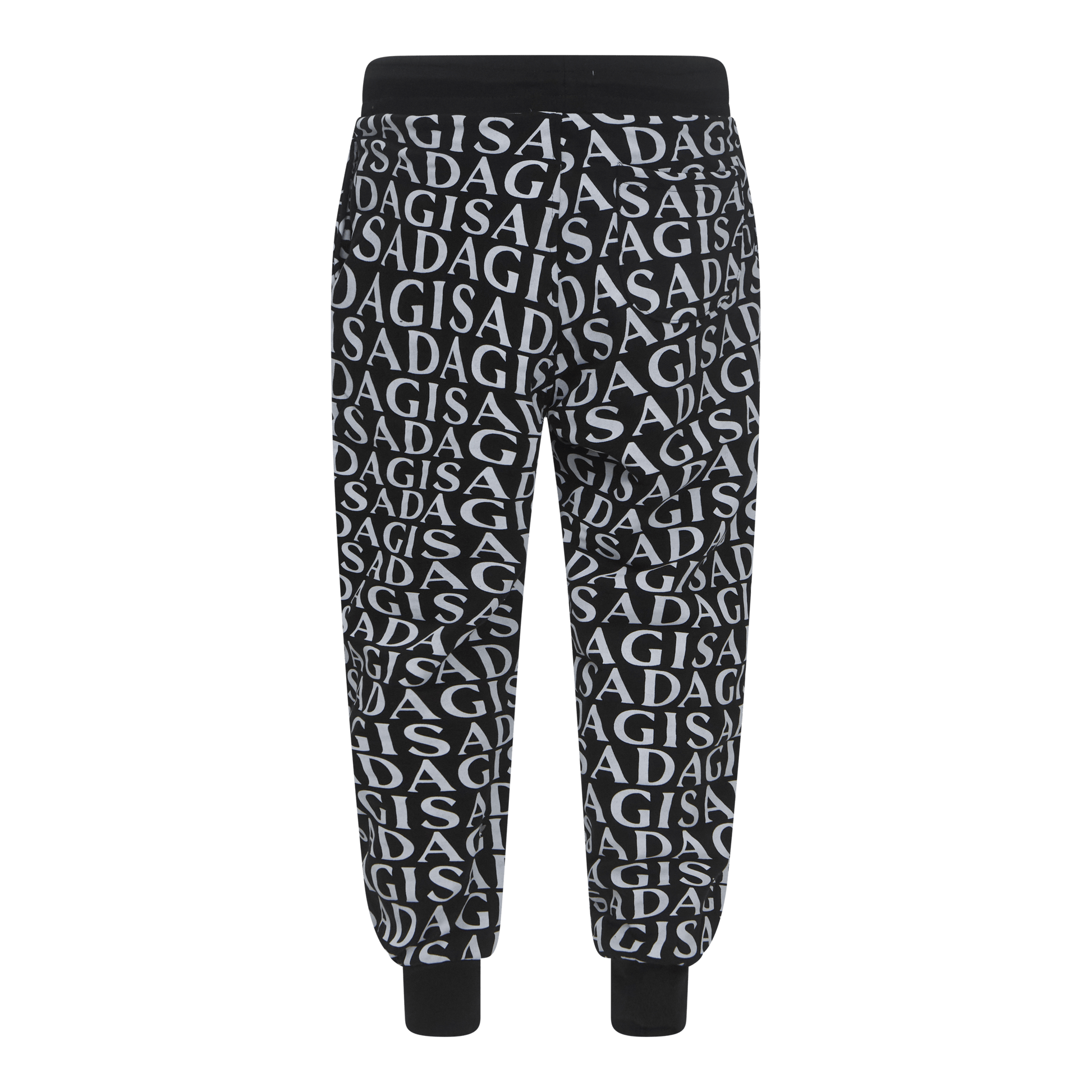 Regular Fit Jogger in Midweight Cotton with Allover Print - Gisada.com