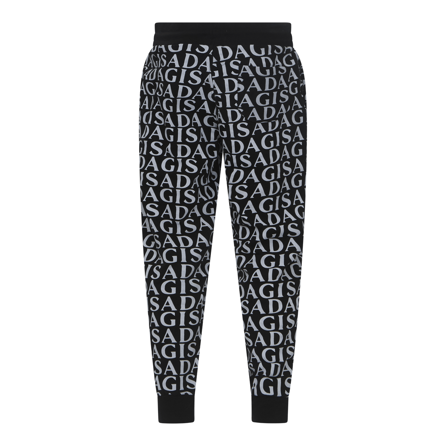 Regular Fit Jogger in Midweight Cotton with Allover Print - Gisada.com