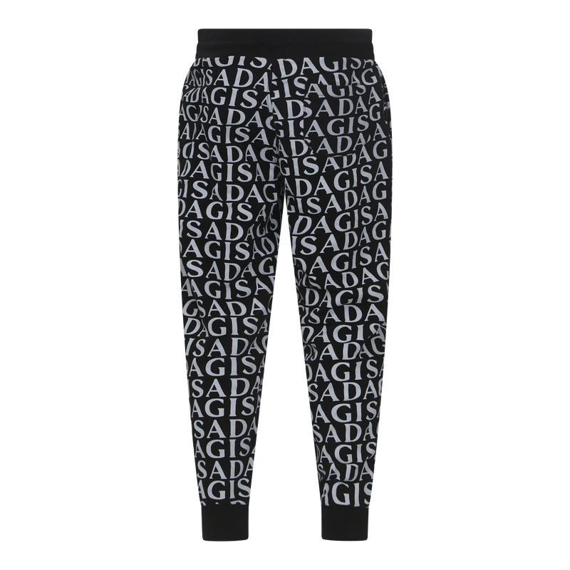Regular Fit Jogger in Midweight Cotton with Allover Print