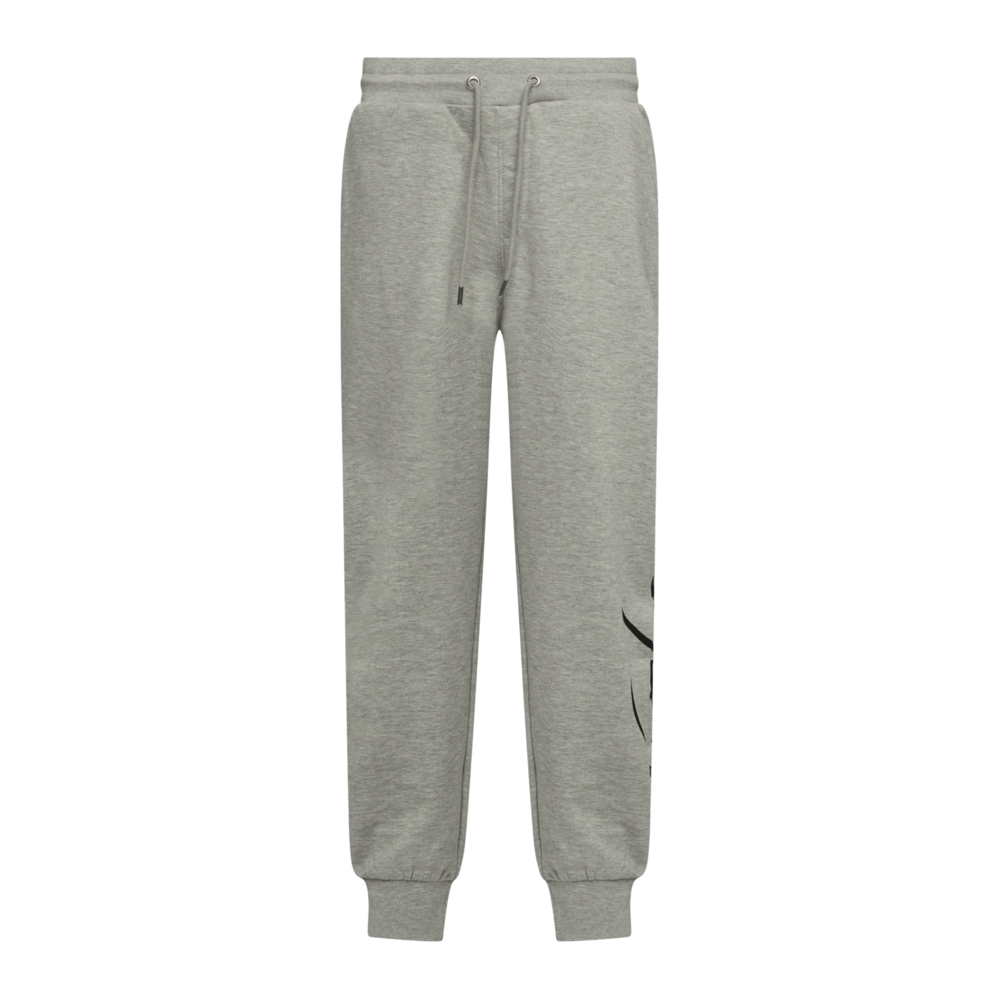Regular Fit Jogger in Midweight Cotton with Cursive Puff Print - Gisada.com