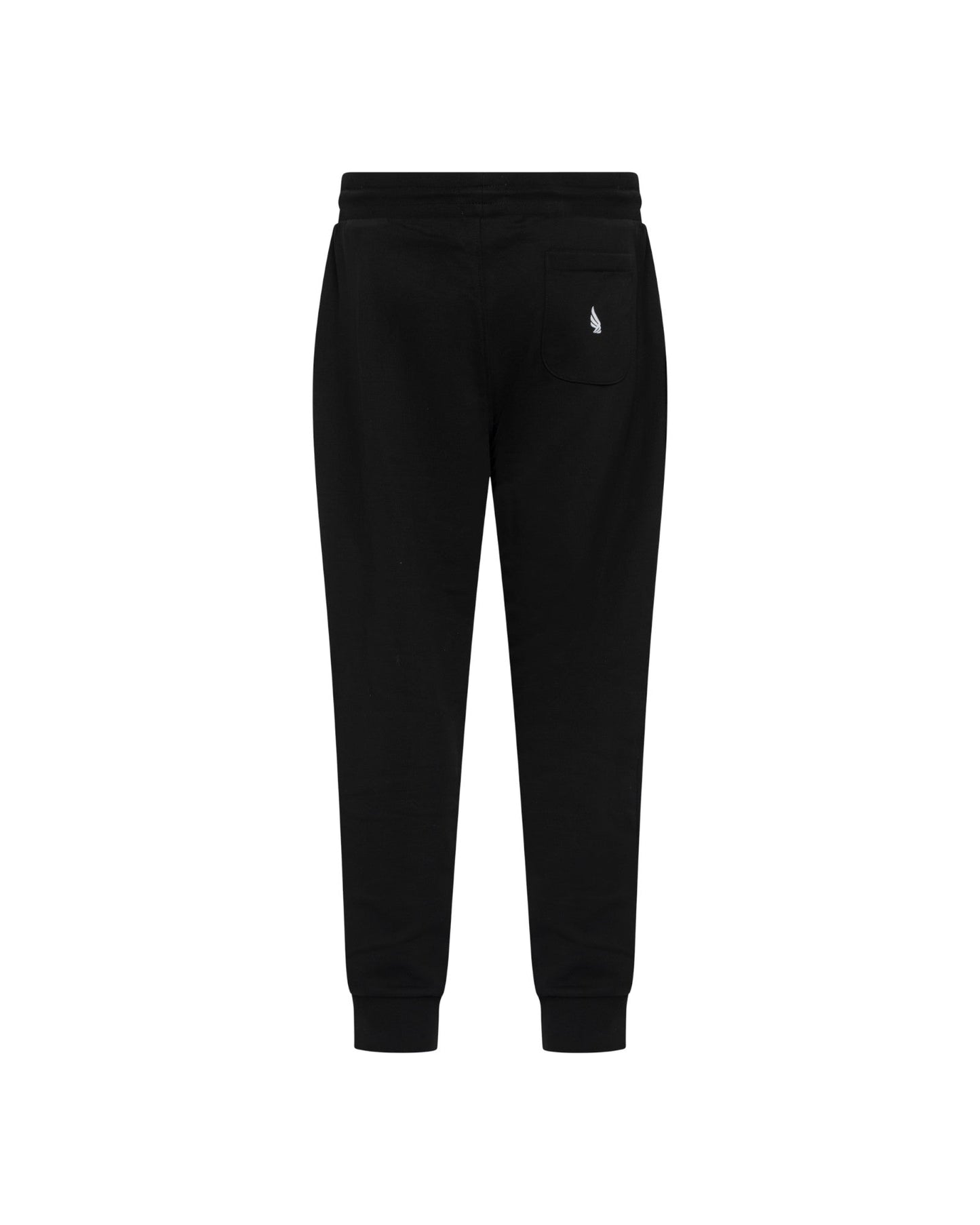 Regular Fit Jogger in Midweight Cotton with Flock Print - Gisada.com