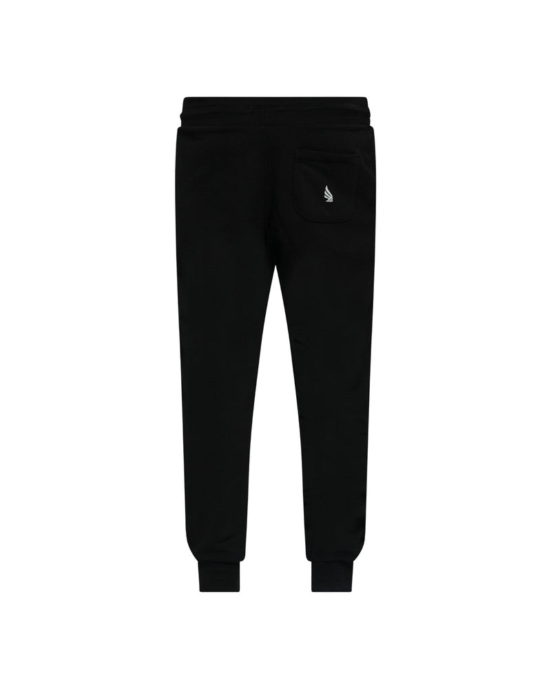 Regular Fit Jogger in Midweight Cotton with Small Silicon Logo