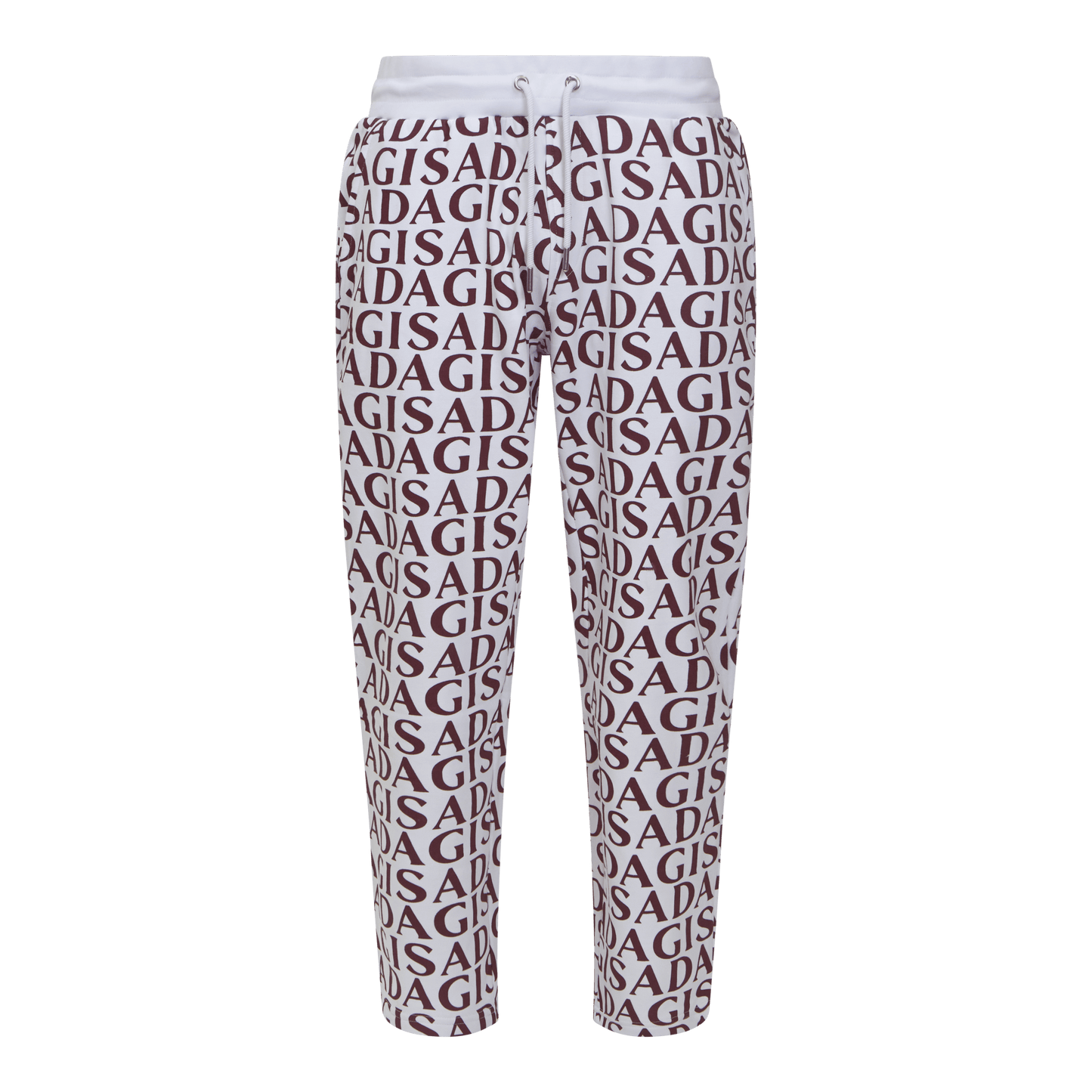 Regular Fit Jogger in Midweight Cotton with Small Silicon Logo - Gisada.com