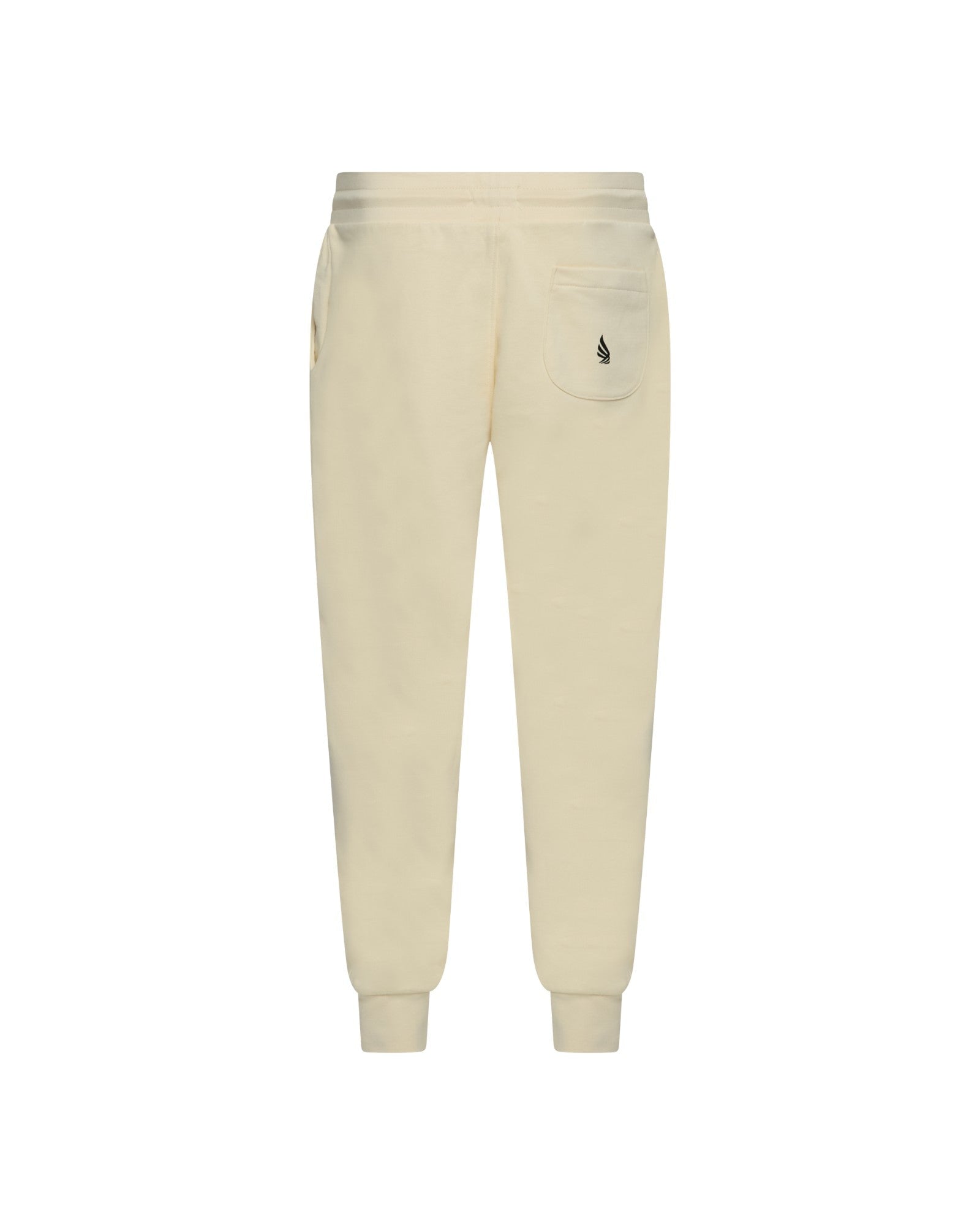 Regular Fit Jogger in Midweight Cotton with Small Silicon Logo - Gisada.com