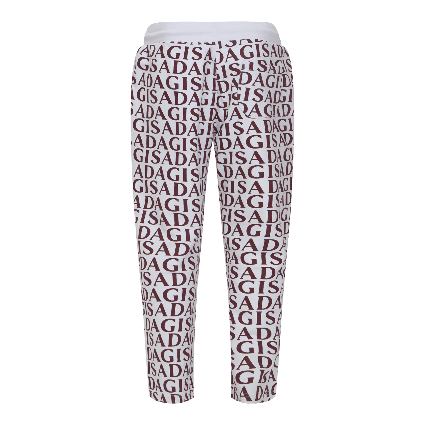 Regular Fit Jogger in Midweight Cotton with Small Silicon Logo - Gisada.com