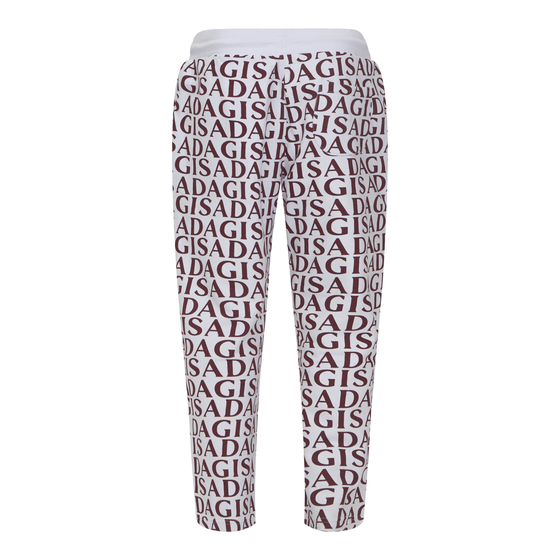 Regular Fit Jogger in Midweight Cotton with Small Silicon Logo - Gisada.com