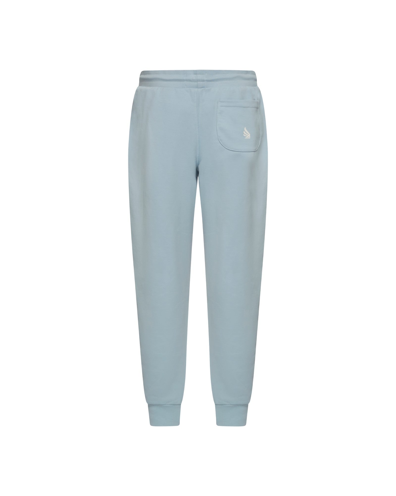 Regular Fit Jogger in Midweight Cotton with Small Silicon Logo - Gisada.com