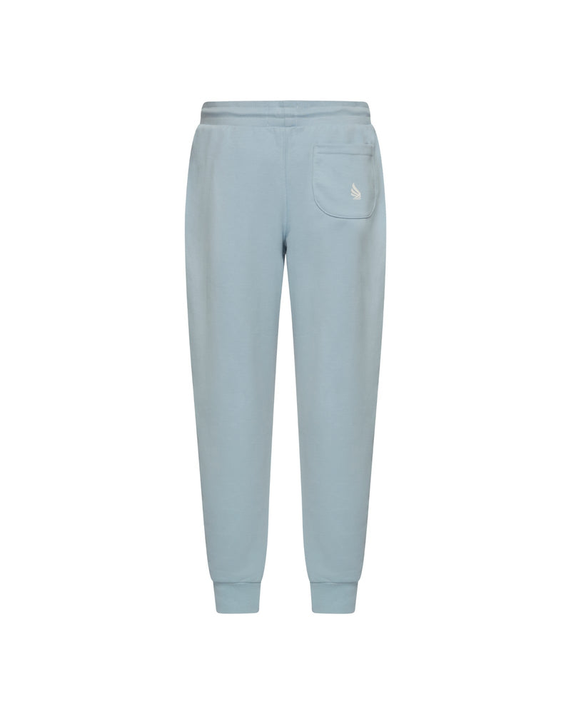 Regular Fit Jogger in Midweight Cotton with Small Silicon Logo