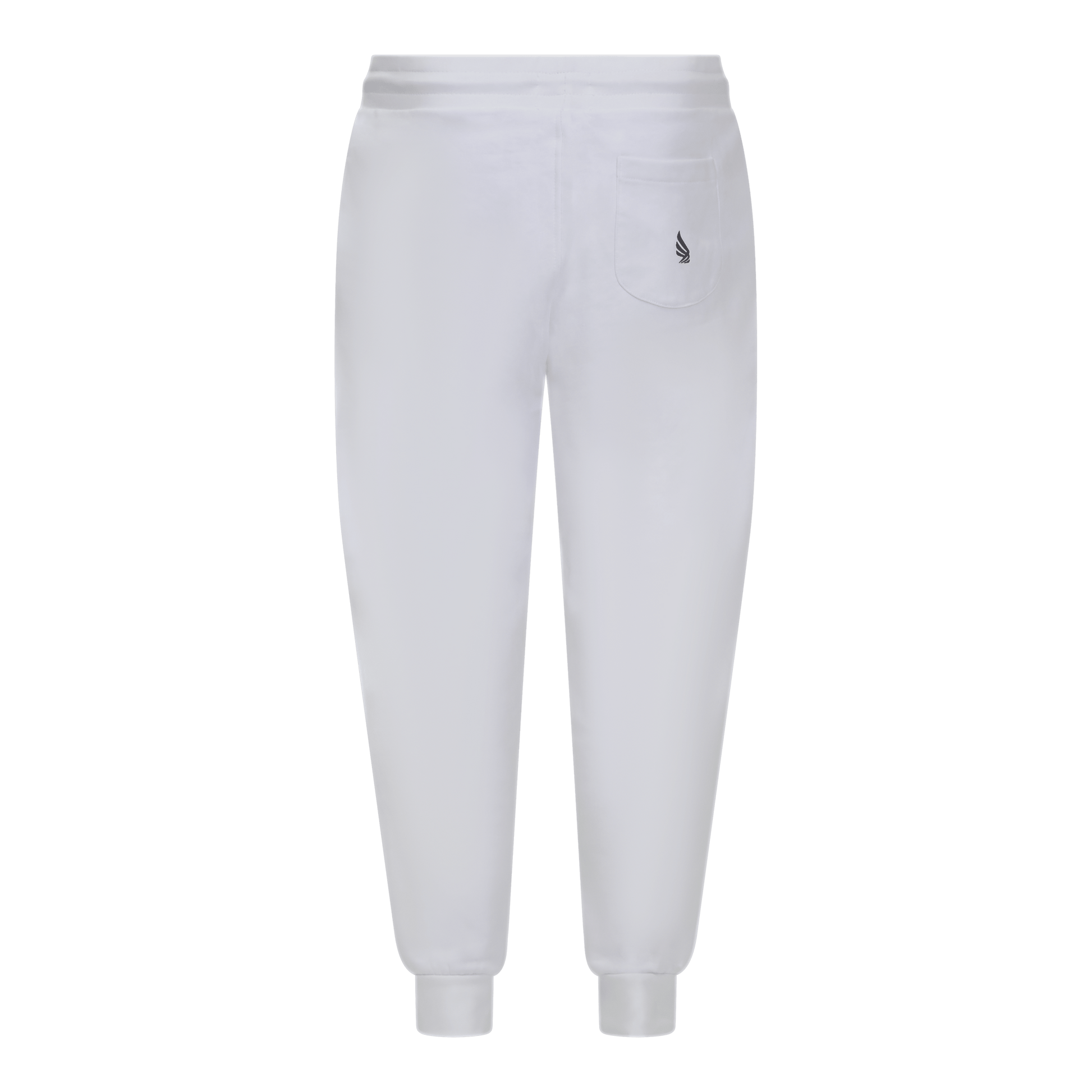 Regular Fit Jogger in Midweight Cotton with Small Silicon Logo - Gisada.com