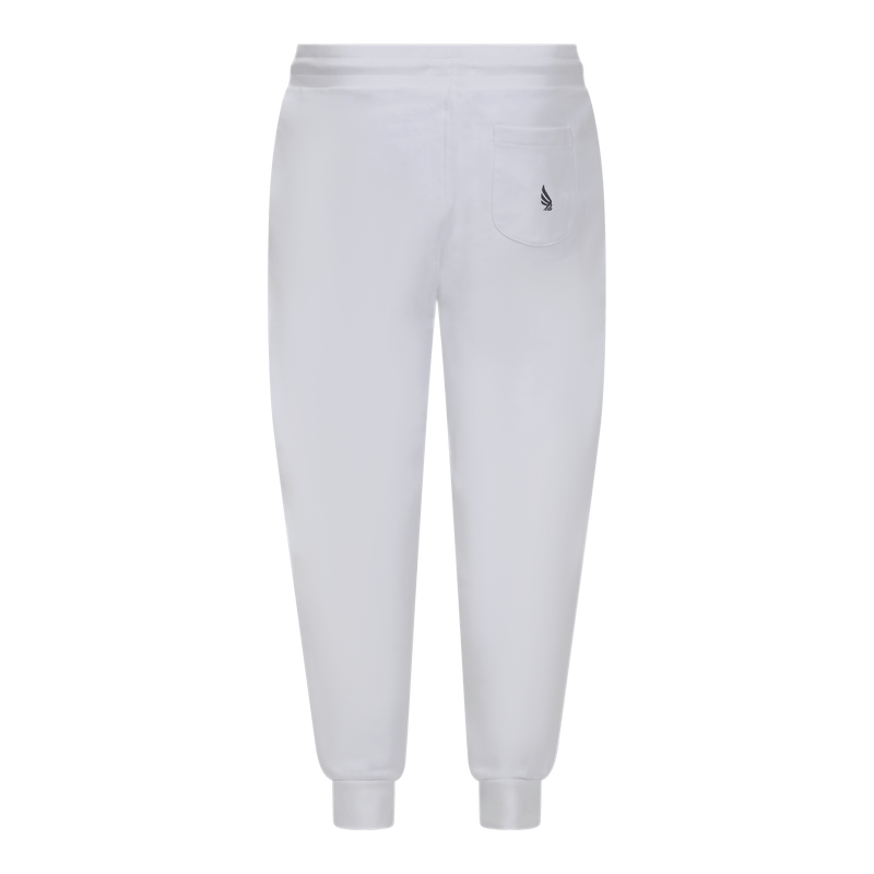 Regular Fit Jogger in Midweight Cotton with Small Silicon Logo