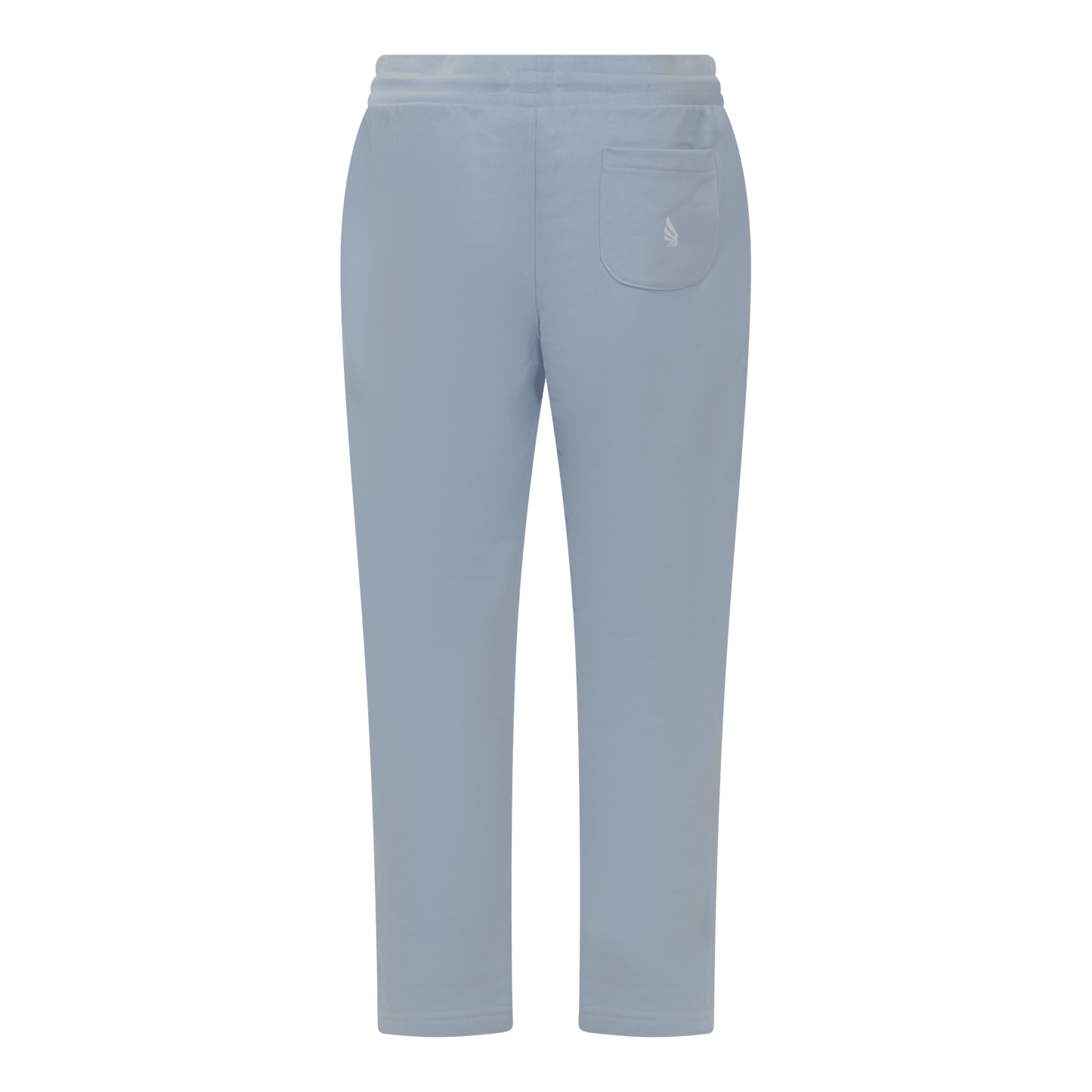 Regular Fit Jogger in Midweight Cotton with Small Silicon Logo - Gisada.com