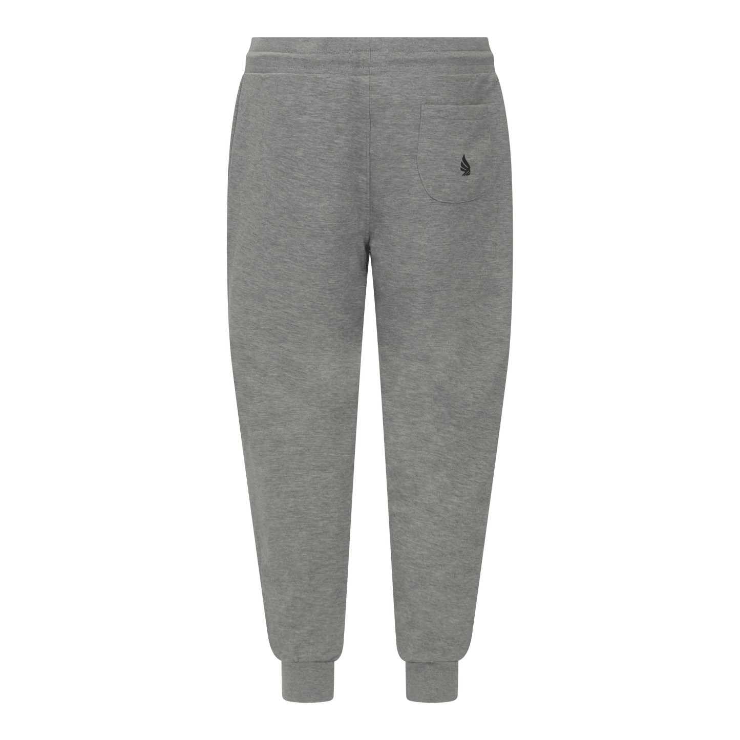 Regular Fit Jogger in Midweight Cotton with Small Silicon Logo - Gisada.com